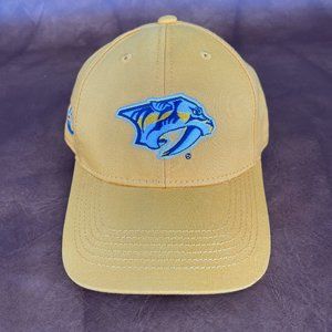 Nashville Predators 25th Anniversary Keyboard Under Bill Yellow OSFM Unisex